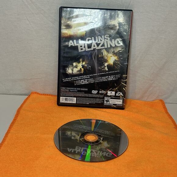 Black Original Release Sony Playstation 2 PS2 Tested No Manual - Picture 2 of 2